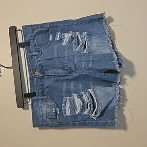 Jean shorts